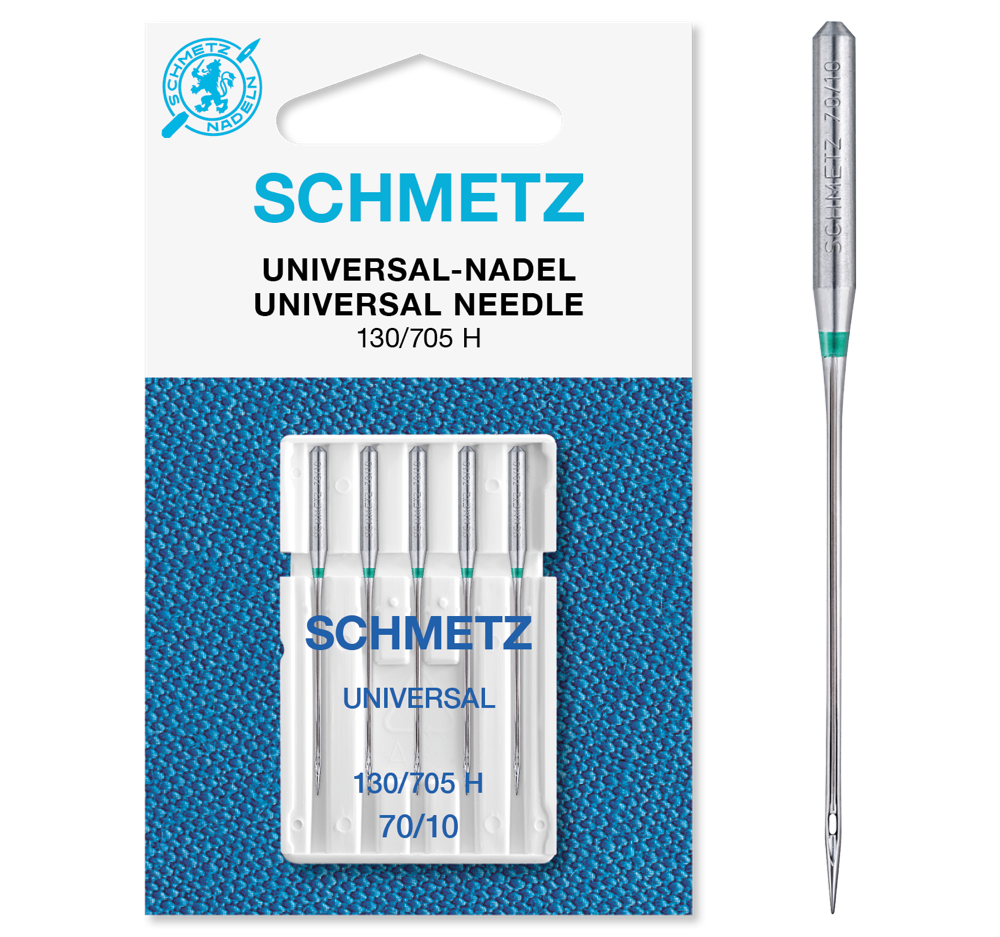 Schmetz Adata 130/705 H 70/10 Universal 5gab. Schmetz Adata 130/705 H 70/10 Universal 5gab.