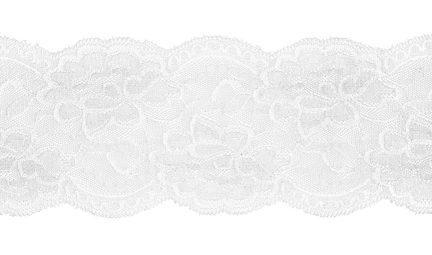 Elastīgā mežģīne White 10cm 410cm Elastīgā mežģīne White 10cm 410cm