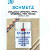 Schmetz Adata 130/705H 4.0/90 Twin Universal 1gab. Schmetz Adata 130/705H 4.0/90 Twin Universal 1gab.