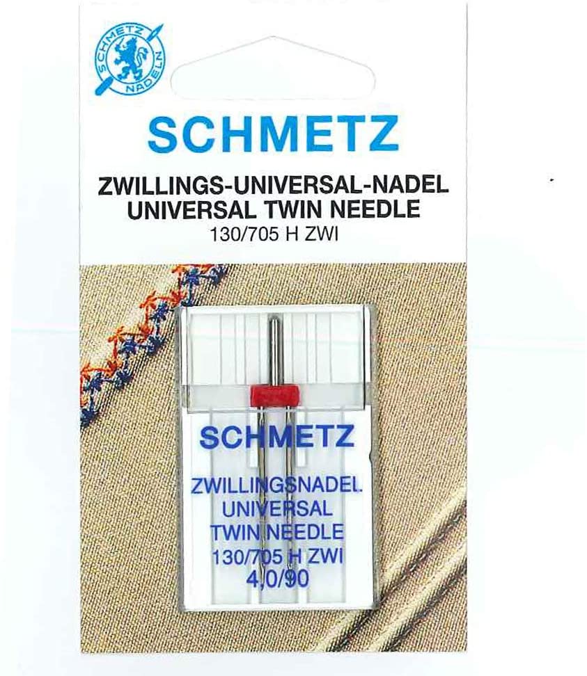Schmetz Adata 130/705H 4.0/90 Twin Universal 1gab. Schmetz Adata 130/705H 4.0/90 Twin Universal 1gab.