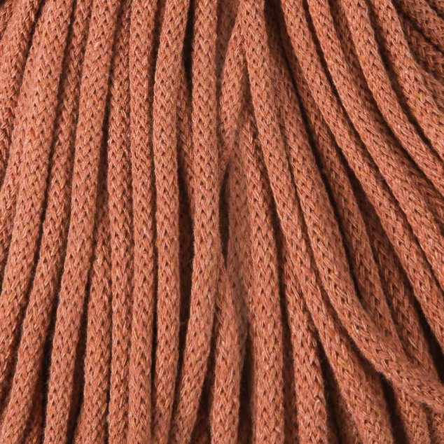 Bobbiny kokvilnas aukla Terracotta ⌀ 5mm Bobbiny kokvilnas aukla Terracotta ⌀ 5mm