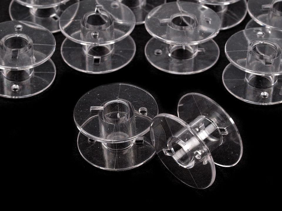 Plastmasas spolīte universala šujmašīnām Ø 20,4 mm Plastmasas spolīte universala šujmašīnām Ø 20,4 mm