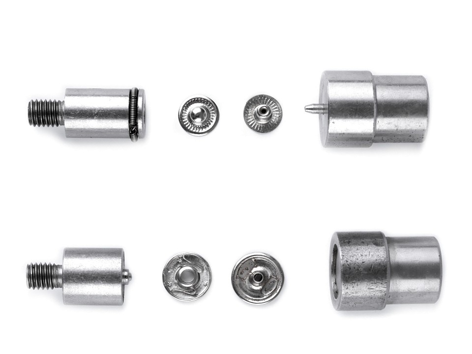 Uzgalis Rokas presei | metāla spiedpogu uzstādīšanai Ø 10mm Uzgalis Rokas presei | metāla spiedpogu uzstādīšanai Ø 10mm - Image 2