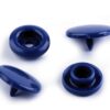 Plastmasas spiedpogas Kings Blue 10-12mm 50gab.