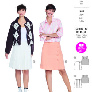 Piegrieztne svārkiem burda style 5781