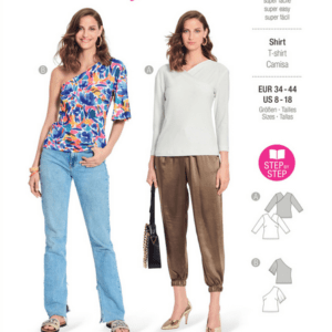 Piegrieztne t-kreklam Burda easy 5900