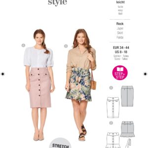 Piegrieztne svārkiem burda style 6137 Piegrieztne svārkiem burda style 6137