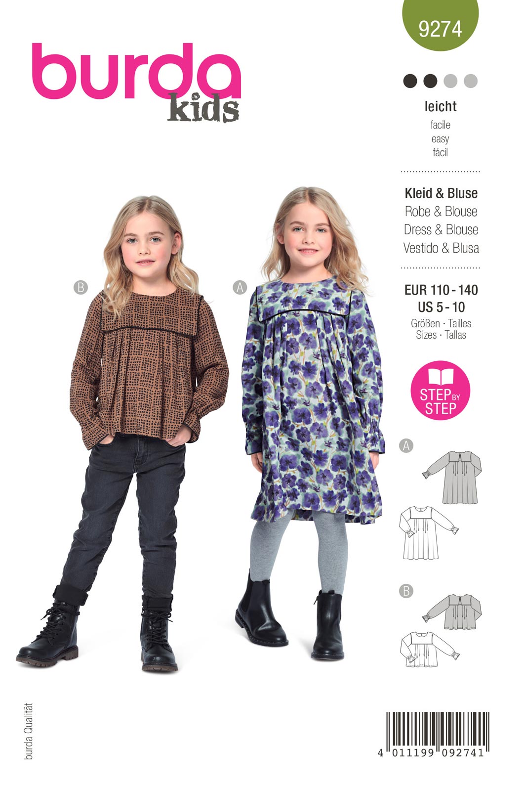Piegrieztne biksēm burda kids 9274 Piegrieztne biksēm burda kids 9274