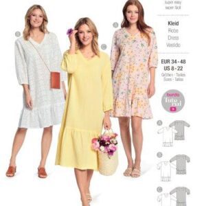 Piegrieztne kleitām Burda easy 5907