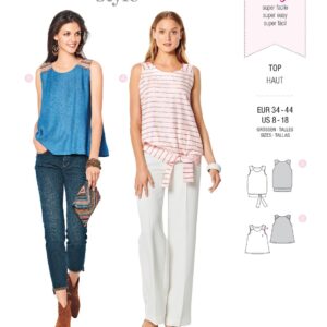 Piegrieztne topam Burda style 6201