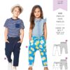Piegrieztne biksēm Burda kids 9342