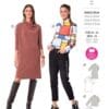 Piegrieztne kleitai un blūzei Burda style 5989