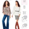 Piegrieztne blūzei Burda style 6227