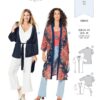 Piegrieztne kimono Burda style 6244