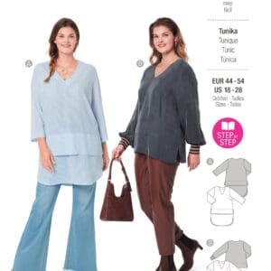 Piegrieztne tunikai burda style 6066 Piegrieztne tunikai burda style 6066