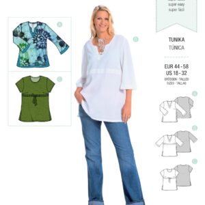 Piegrieztne tunikai burda easy 8100