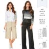 Piegrieztne biksēm Burda style 6613