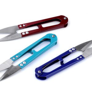 Šķēres diegu nogriešanai