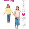 Piegrieztne t-kreklam un džemperim Burda kids 9227