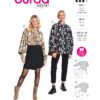 Piegrieztne blūzei Burda style 5775