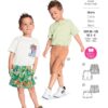 Piegrieztne šortiem Burda kids 9243
