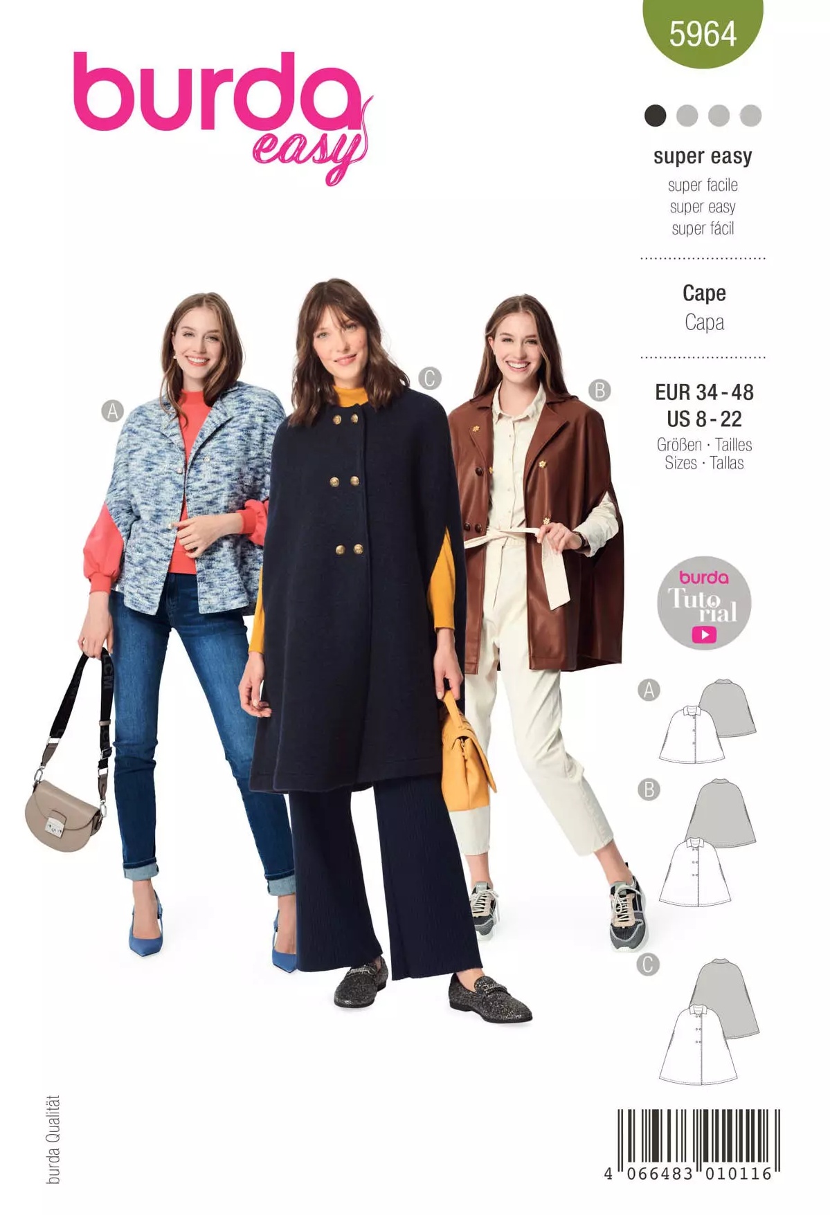 Piegrieztne apmetnim burda easy 5964 Piegrieztne apmetnim burda easy 5964