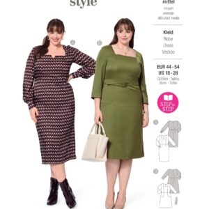 Piegrieztne kleitām burda style 5966