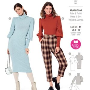 Piegrieztne kleitai un krekliņam burda style 5972