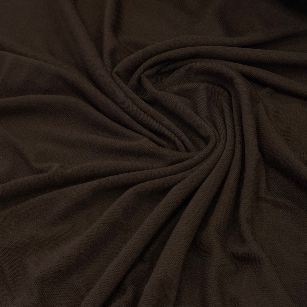 Adījuma audums Dark Brown 150gr/m² Adījuma audums Dark Brown 150gr/m²