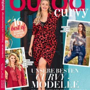 Žurnāls Burda Curvy 1/2025 (vācu valodā)