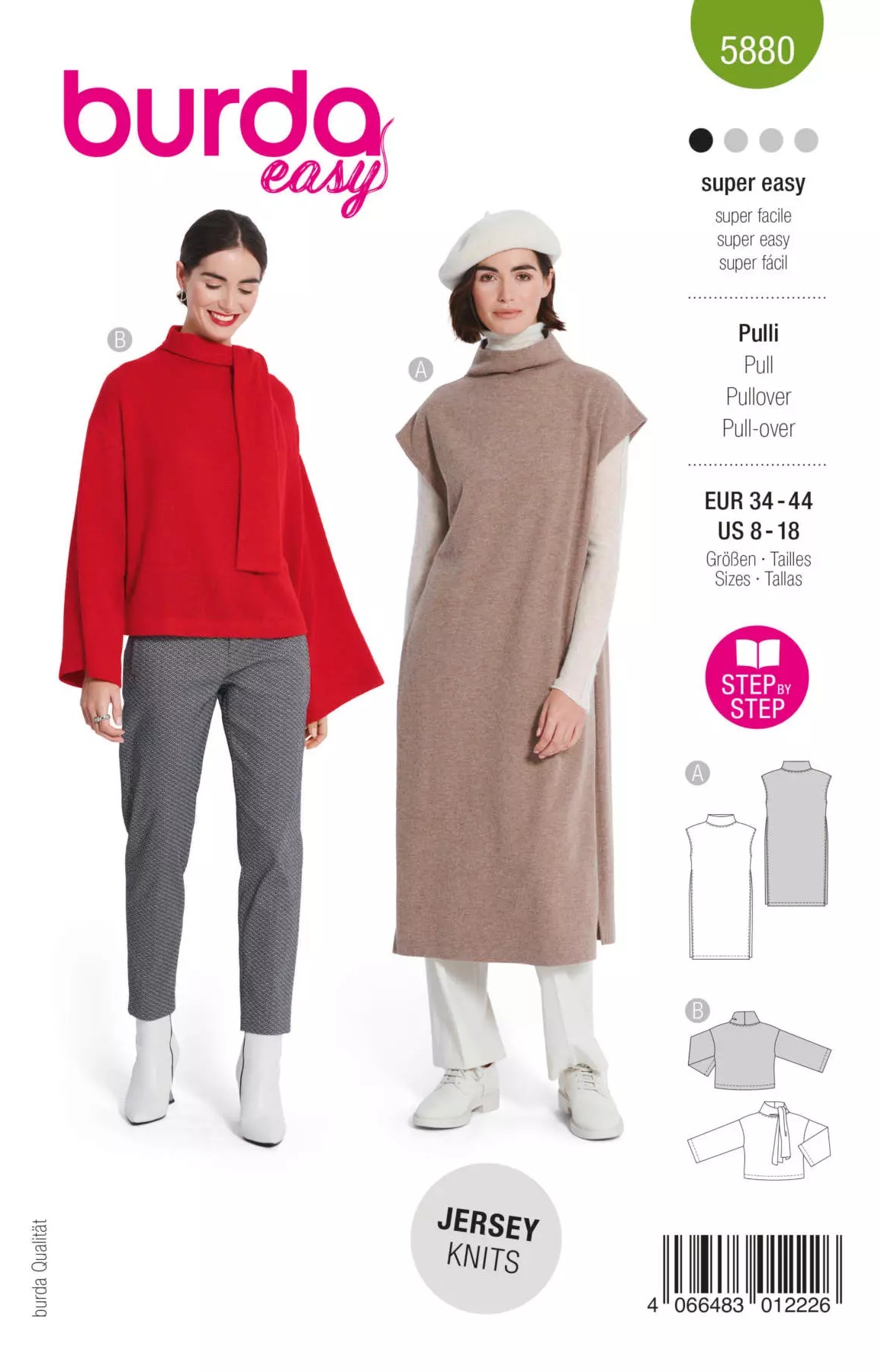 Piegrieztne jakai Burda style 5880 Piegrieztne jakai Burda style 5880