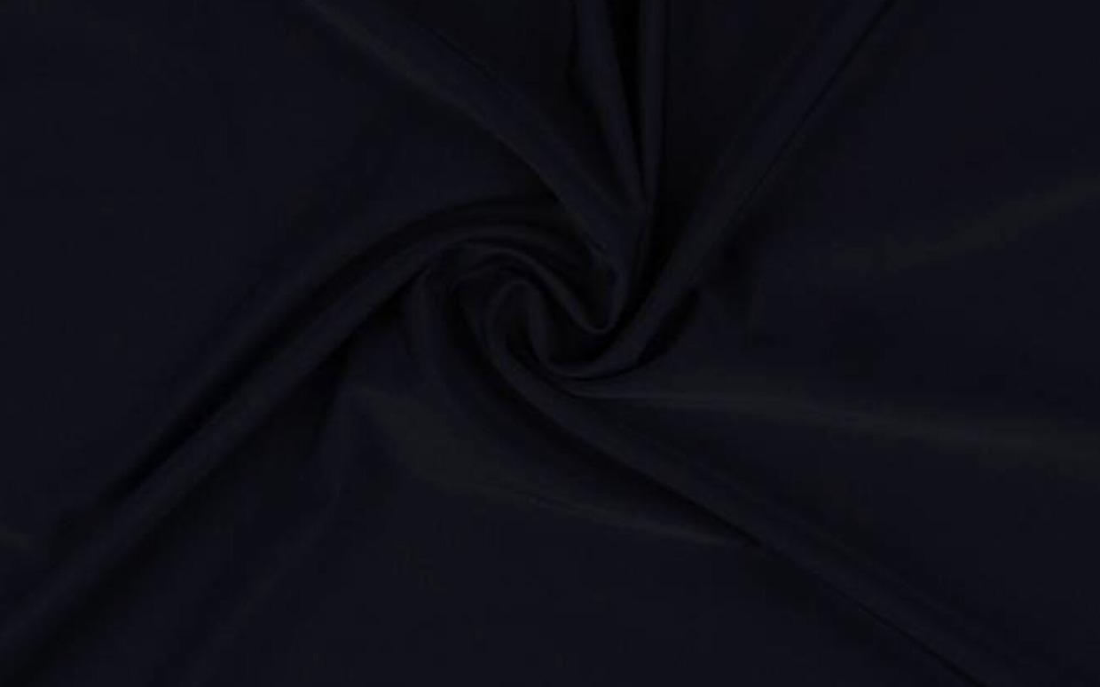 Matēts likras audums black 170gr/m² Matēts likras audums black 170gr/m²