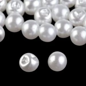 Piešujamas pērlītes 6mm baltas (20gab.) Piešujamas pērlītes 6mm baltas (20gab.)