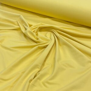 Kokvilnas cilpiņtrikotāža Pastel yellow 240gr/m² Kokvilnas cilpiņtrikotāža Pastel yellow 240gr/m²