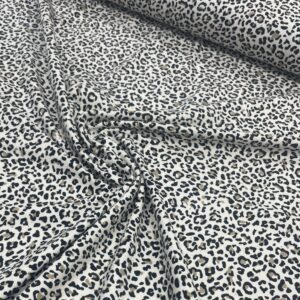 Plānā kokvilnas trikotāža Leopards 220gr/m²