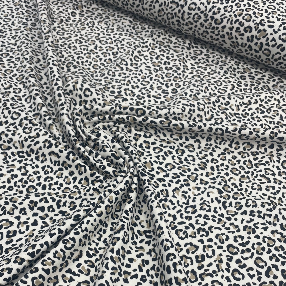 Plānā kokvilnas trikotāža Leopards 220gr/m² Plānā kokvilnas trikotāža Leopards 220gr/m²