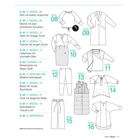 Žurnāls Burda Curvy 2/2025 (vācu valodā) Žurnāls Burda Curvy 2/2025 (vācu valodā) - Image 3