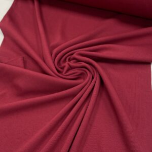 Rievotā auduma apdares mala Ruby red 320gr/m² (60cmx2)