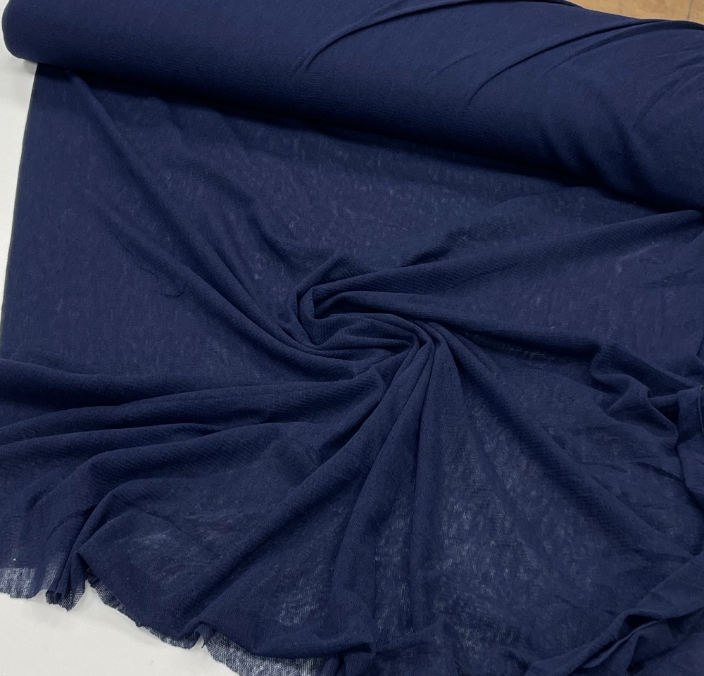 Smalks adījuma audums Navy 100gr/m² Smalks adījuma audums Navy 100gr/m² - Image 2