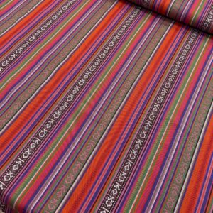 Tautiskā raksta audums Sarkans215gr/m² Tautiskā raksta audums Sarkans215gr/m²